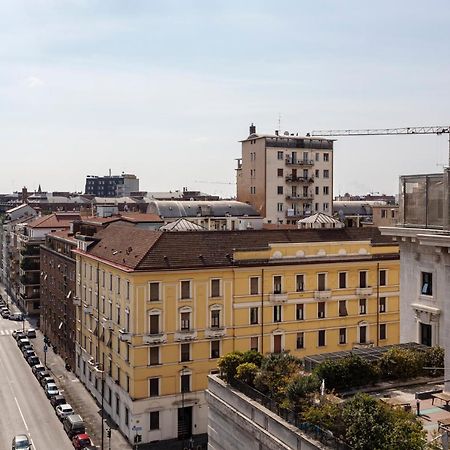 The Blue Nest With A View - 7Th Floor- Via Palestrina Lägenhet Milano Exteriör bild